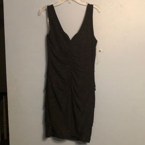 Emerald Sundae Black sparkly dress Size m